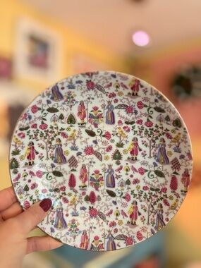 1950/1960’s Vintage Lenwile Ardalt porcelain plate